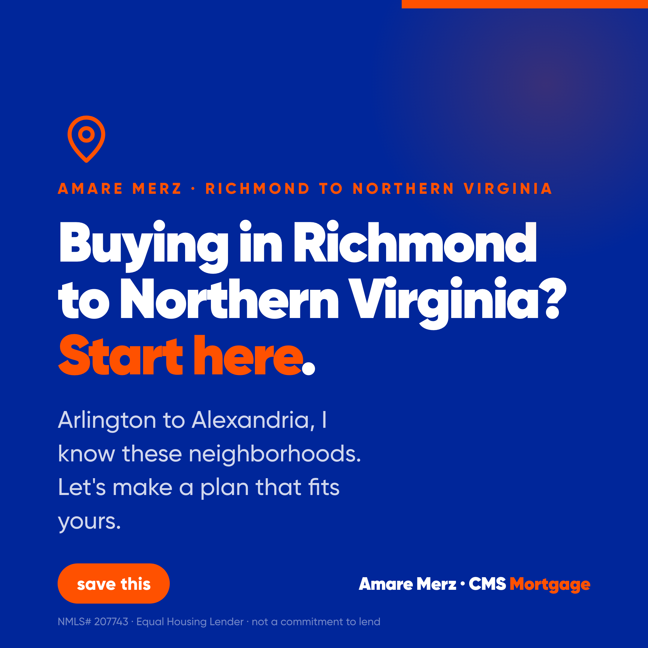 Buying in Richmond to Northern Virginia? Start here