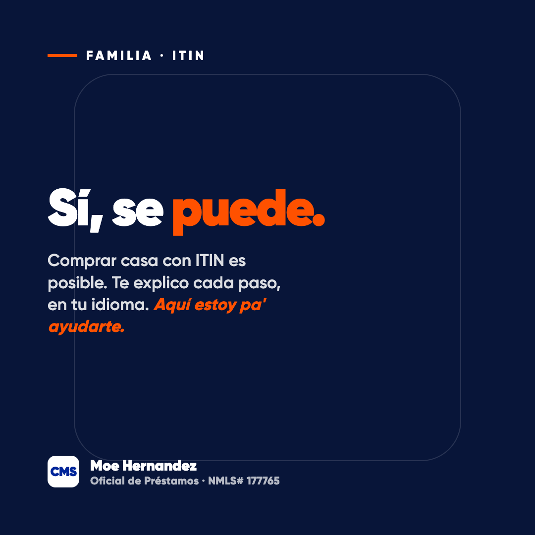 ITIN buyers: sí se puede