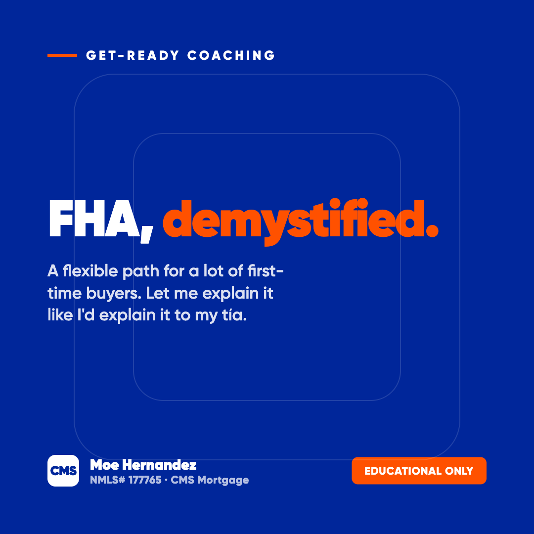 FHA demystified graphic