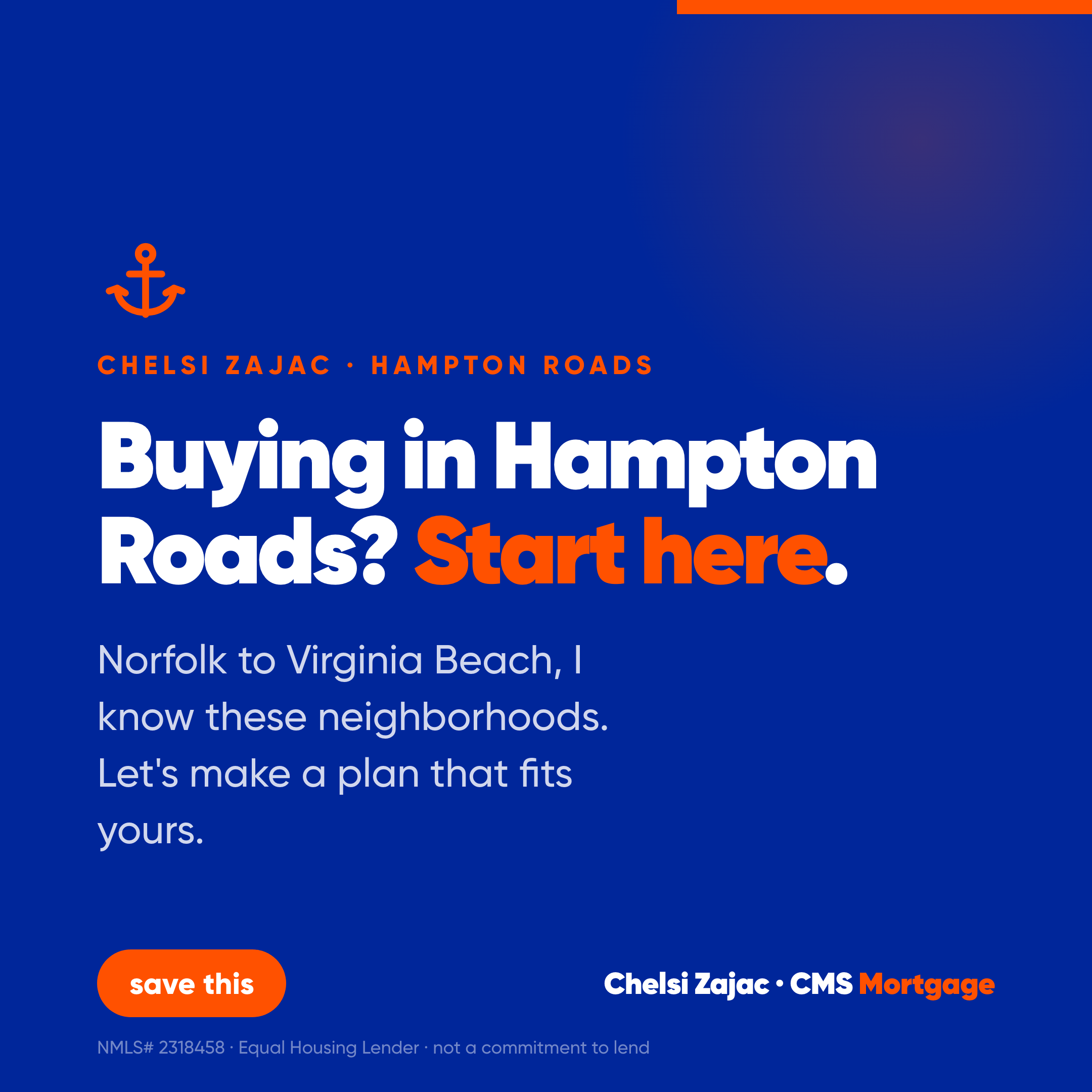 Buying in Hampton Roads? Start here