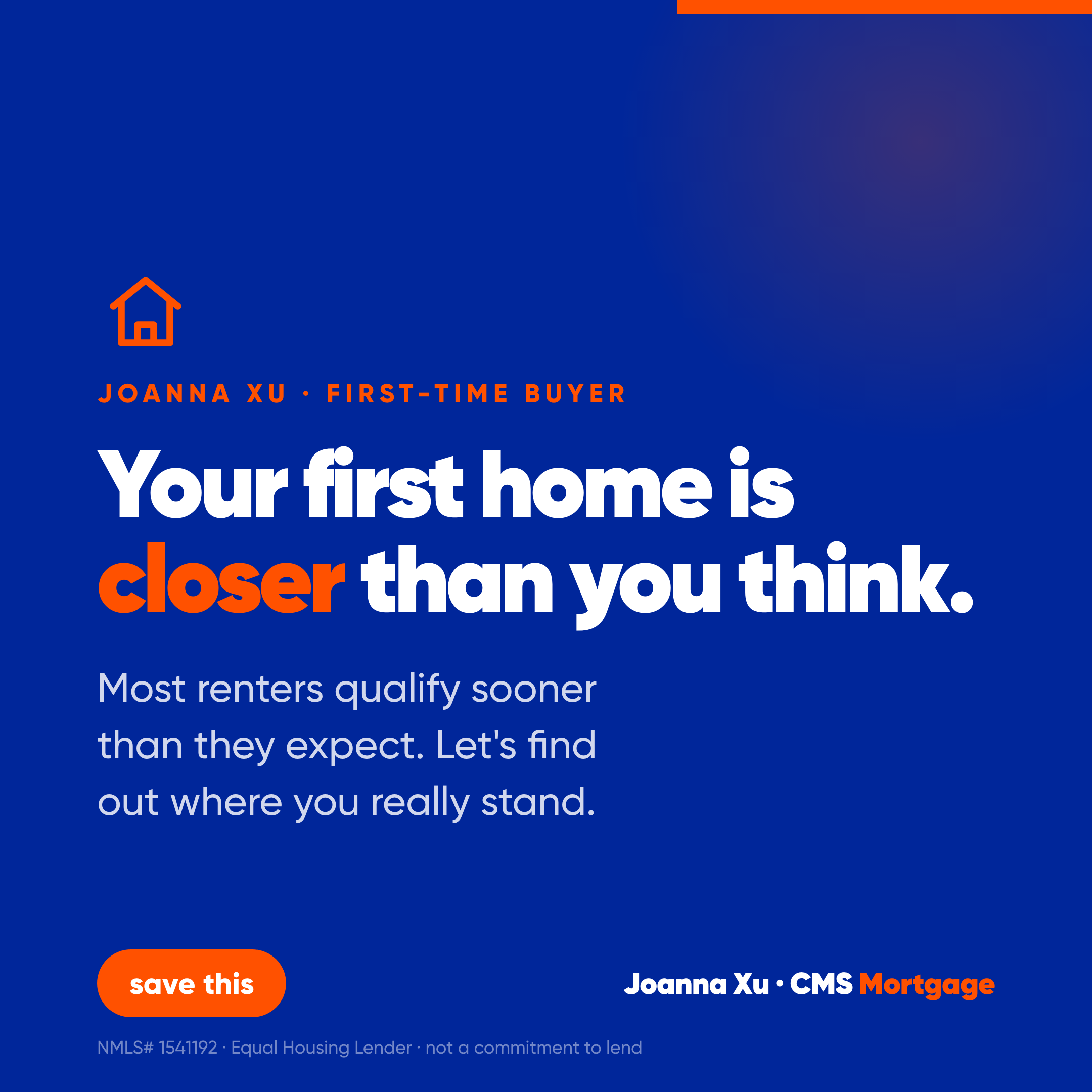Your first home is closer than you think