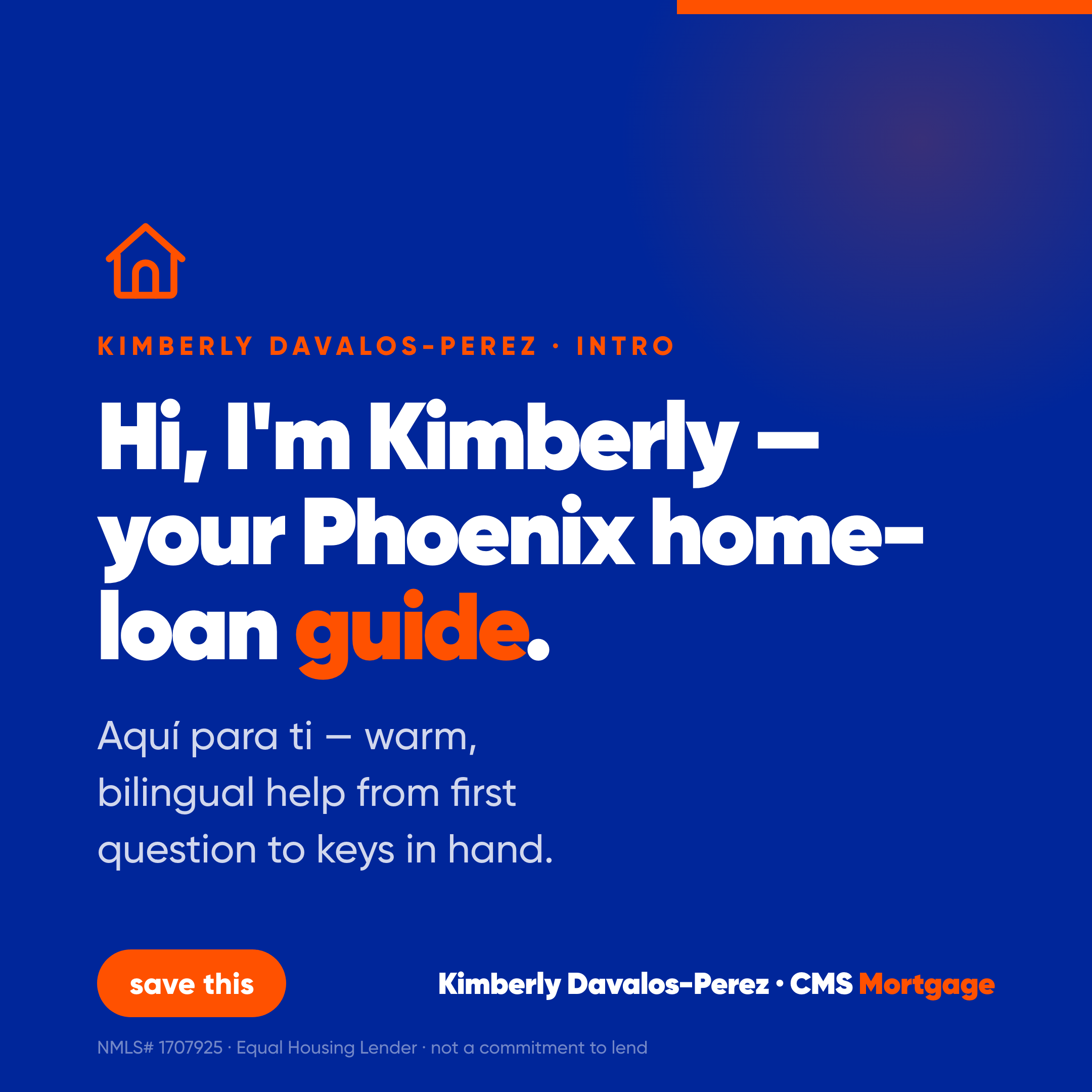 Hi, I'm Kimberly — your Phoenix home-loan guide