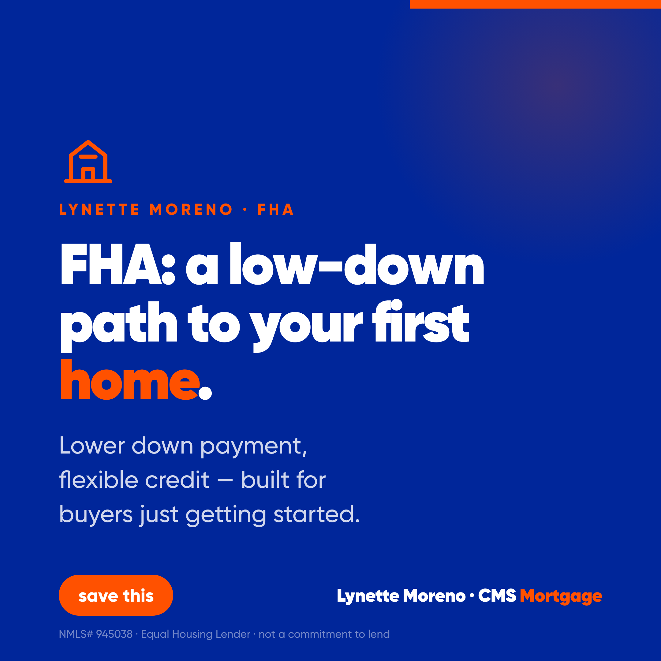 FHA: a low-down path to your first home
