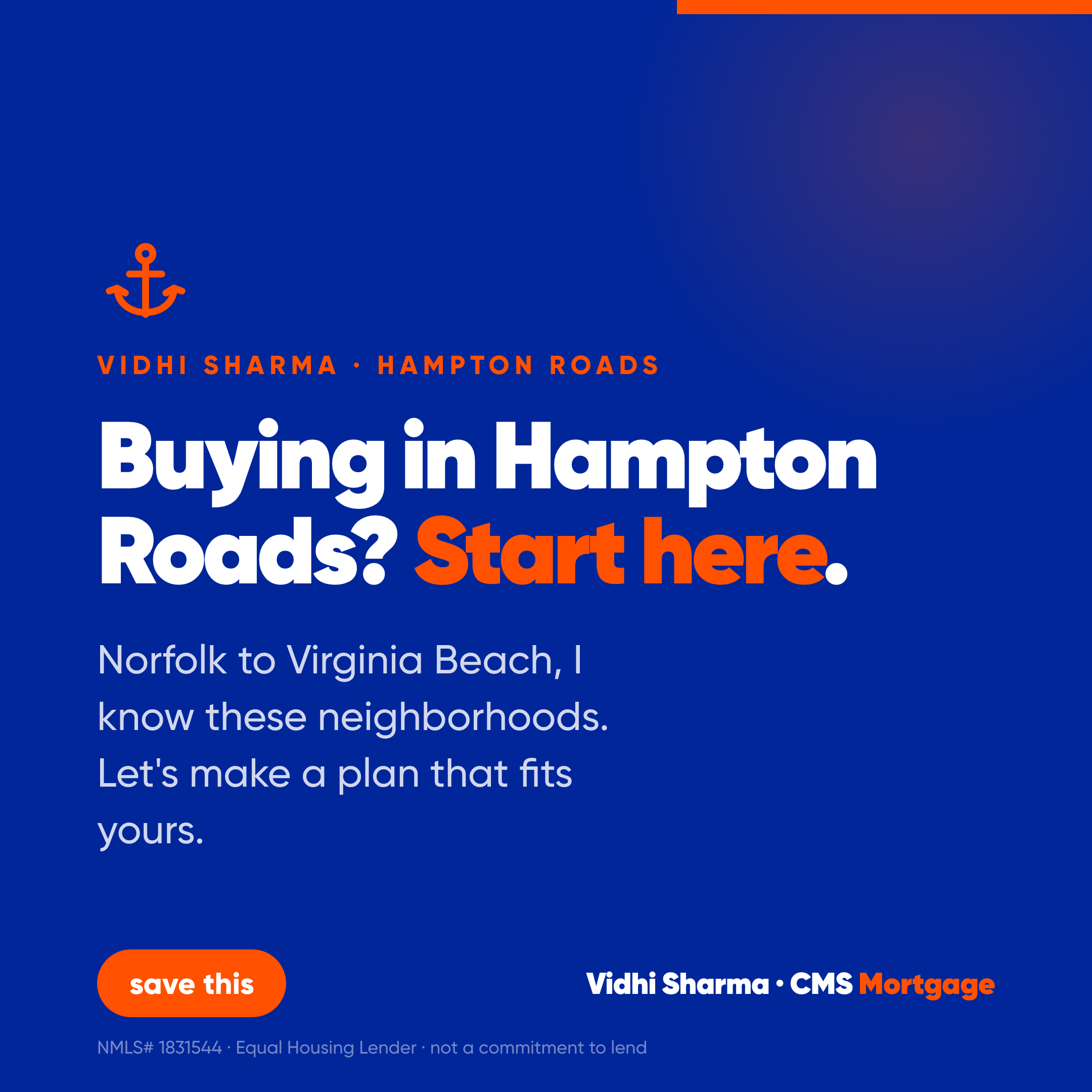 Buying in Hampton Roads? Start here